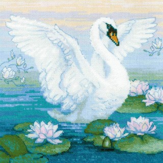 Набор для вышивания «Белая лебедь»