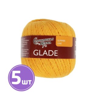 Пряжа Семеновская Glade (31663), дыня 5 шт. по 100 г Пряжа Семеновская Glade (31663), дыня 5 шт. по 100 г