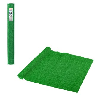 Бумага гофрированная Fiore 140 г/м2, зеленая (963), 50х250 см, Brauberg