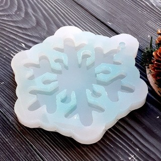 Снежинка, модель №18 - Силиконовый молд MyMold Снежинка, модель №18 - Силиконовый молд MyMold