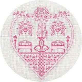 Набор для вышивания «Розовый сад»