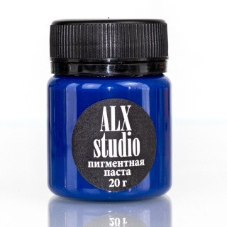 Краситель для эпоксидной смолы синий, 20 г, ALX Studio