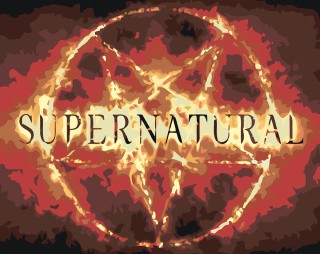 Картина по номерам «Сверхъестественное: заставка сериала» Картина по номерам «Сверхъестественное: заставка сериала»