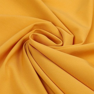 Ткань Костюмная Гальяно, 1 м х 150 см, 200 г/м², цвет: желтый-манго, TBY