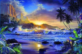 Алмазная вышивка «Морские пейзажи»