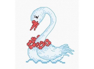 Набор для вышивания «Лебедь» Набор для вышивания «Лебедь»