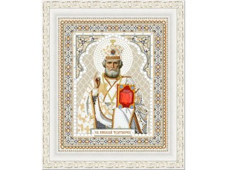 Рисунок на ткани «Св.Николай Чудотворец»