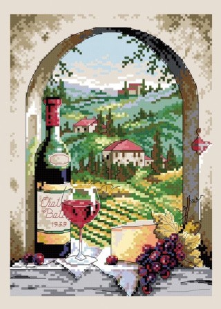Набор для вышивания «На виноградниках»