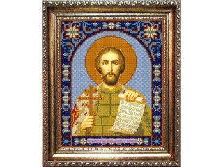 Рисунок на ткани «Св.Александр Невский»
