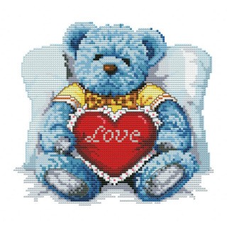 Набор для вышивания «Медвежонок с сердцем»
