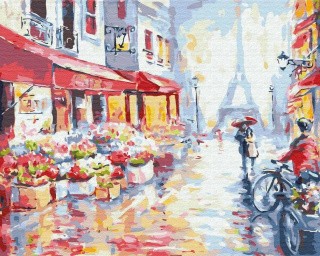 Картина по номерам «Спокойный Париж»