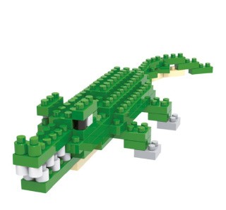 Конструктор Поделкин «Крокодил», 96 деталей