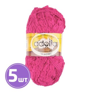 Пряжа Adelia NAOMI (22), ярко-розовый, 5 шт. по 100 г Пряжа Adelia NAOMI (22), ярко-розовый, 5 шт. по 100 г