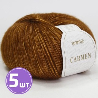 Пряжа SEAM CARMEN (15), бронза, 5 шт. по 50 г Пряжа SEAM CARMEN (15), бронза, 5 шт. по 50 г
