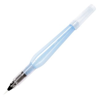 Кисть с резервуаром Aquash Brush 2,5 мм, круглая, короткая ручка, Pentel