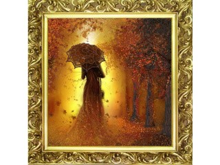 Рисунок на ткани «Леди Осень»