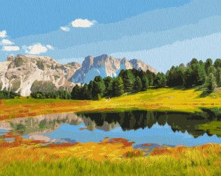 Картина по номерам «Последние летние деньки»