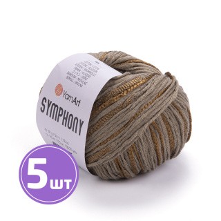 Пряжа YarnArt SIMPHONY (Симфония) (2107), бежевый, 5 шт. по 50 г Пряжа YarnArt SIMPHONY (Симфония) (2107), бежевый, 5 шт. по 50 г