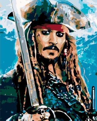 Картина по номерам «Пираты Карибского моря»