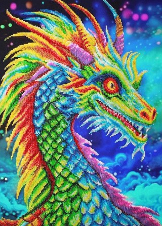 Набор для вышивания «Яркий дракон»