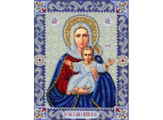 Набор вышивки бисером «Богородица Леушинская»