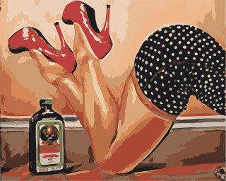 Картина по номерам «Каблучки» Картина по номерам «Каблучки»