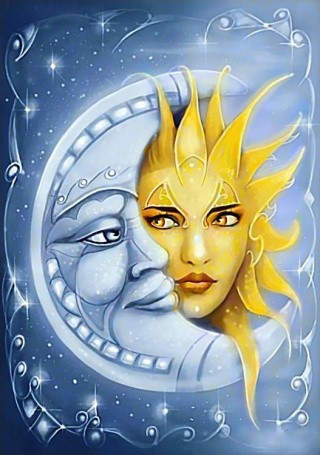 Алмазная вышивка «Магия светил» Алмазная вышивка «Магия светил»