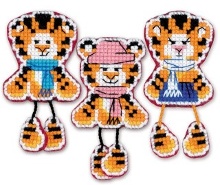 Набор для вышивания «Магниты. Тигрята»
