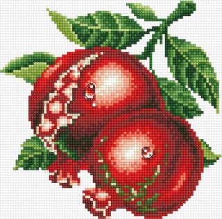 Алмазная вышивка «Гранат» Алмазная вышивка «Гранат»