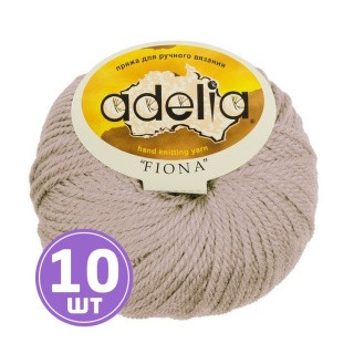 Пряжа Adelia FIONA (500), бежевый, 10 шт. по 50 г Пряжа Adelia FIONA (500), бежевый, 10 шт. по 50 г