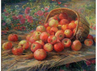 Холст «Алма-Атинские яблоки»