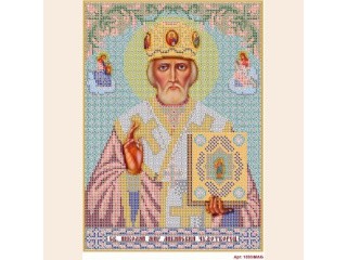 Набор для вышивки бисером «Св.Николай Мир Ликийский Чудотворец»