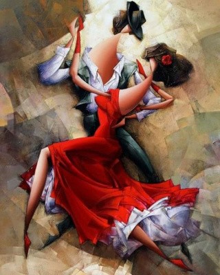 Картина по номерам «Танго» Картина по номерам «Танго»