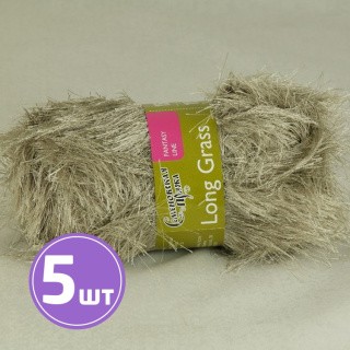 Пряжа Семеновская Long grass (752), лен 5 шт. по 100 г Пряжа Семеновская Long grass (752), лен 5 шт. по 100 г