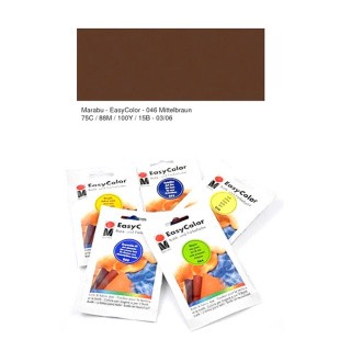 Краситель для ткани Marabu Easy Color, цвет: 046 коричневый, 25 г