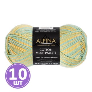 Пряжа Alpina COTTON MULTI PALLETE (05), мультиколор, 10 шт. по 50 г