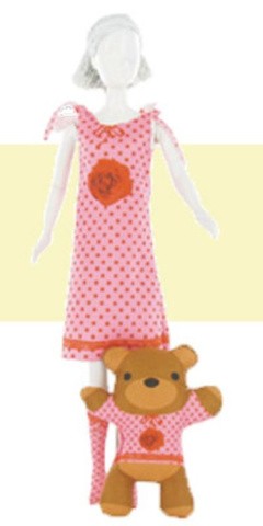 Набор для шитья «Одежда для кукол Sleepy Rose №2»