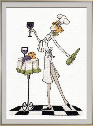 Набор для вышивания «Повариха 1» Набор для вышивания «Повариха 1»