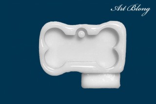 Молд №478 Жетон Кость (5 см), Art Blong Молд №478 Жетон Кость (5 см), Art Blong