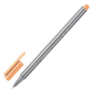 Ручка капиллярная (линер) STAEDTLER «Triplus Fineliner», светло-оранжевый