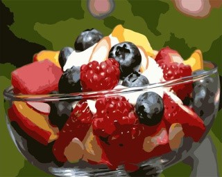 Картина по номерам «Фруктовый салат» Картина по номерам «Фруктовый салат»