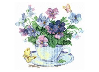 Набор для вышивания «Утренние цветы»