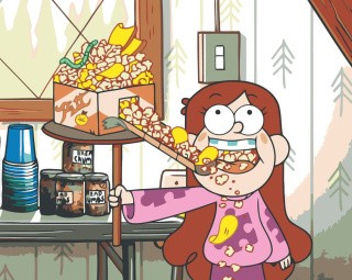 Картина по номерам «Gravity Falls Гравити Фолз: Довольная Мейбл»