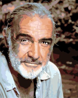 Картина по номерам «Шон Коннери» Картина по номерам «Шон Коннери»