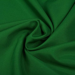 Ткань габардин, 1 м х 150 см, 150 г/м², цвет: зеленый, TBY