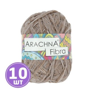 Пряжа Arachna Fibra (07), бежевый меланж, 10 шт. по 50 г