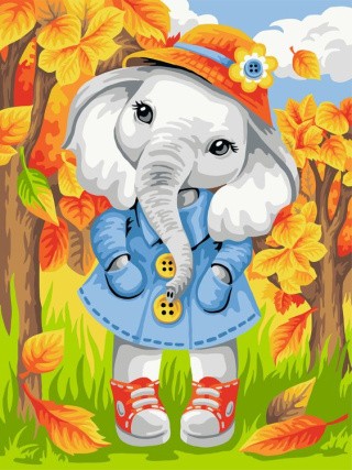 Картина по номерам «Листопад» Картина по номерам «Листопад»