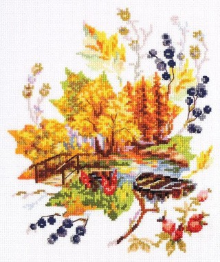 Набор для вышивания «Осенние зарисовки»