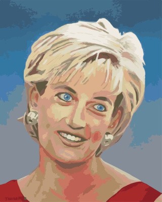 Картина по номерам «Принцесса Диана» Картина по номерам «Принцесса Диана»