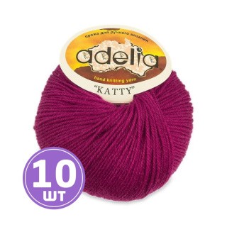 Пряжа Adelia KATTY (23), малиновый, 10 шт. по 50 г Пряжа Adelia KATTY (23), малиновый, 10 шт. по 50 г